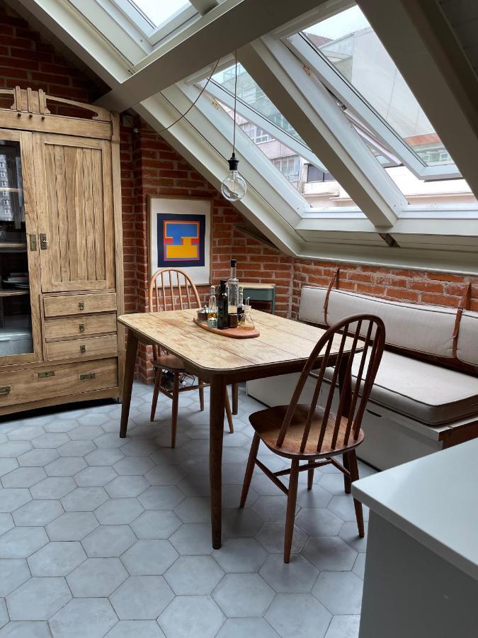Espectacular Apartamento En El Centro De La Ciudad A Coruña Exteriör bild