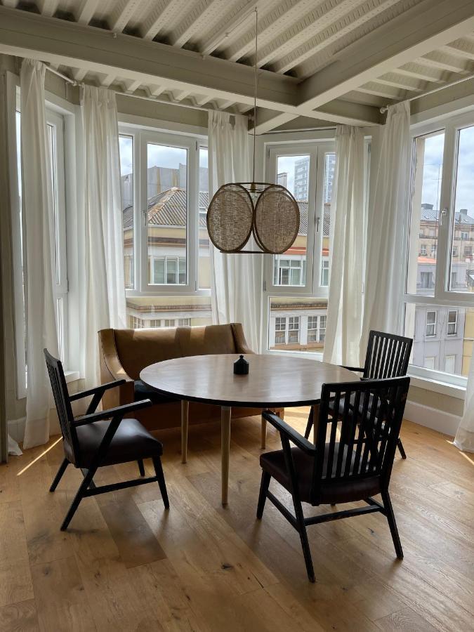 Espectacular Apartamento En El Centro De La Ciudad A Coruña Exteriör bild