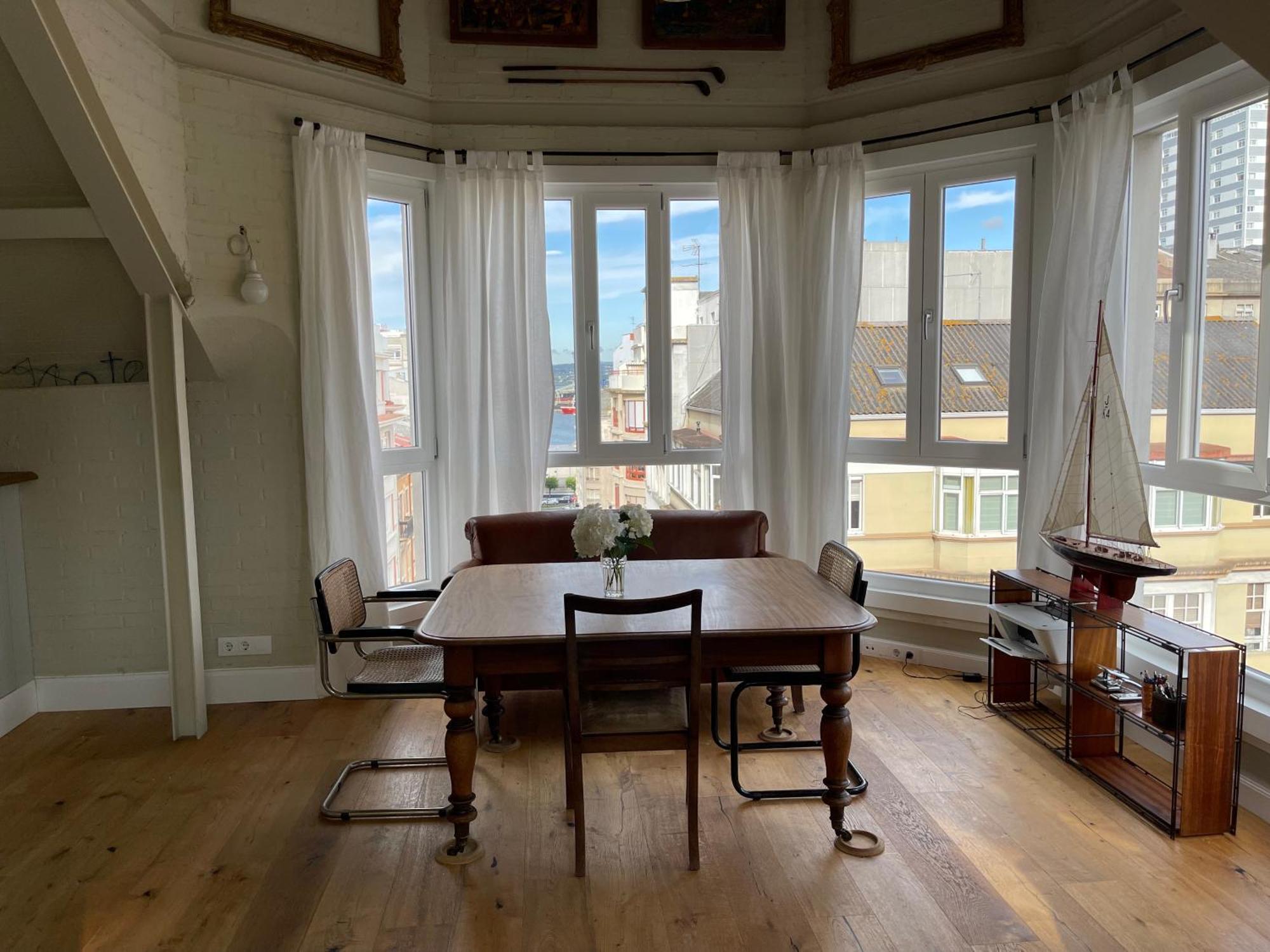Espectacular Apartamento En El Centro De La Ciudad A Coruña Exteriör bild
